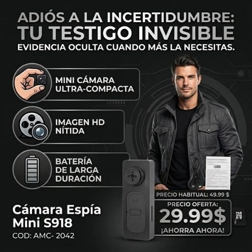 Asegure Evidencia Irrefutable y Discreta con CAMARACLIC®: Su Testigo en HD.